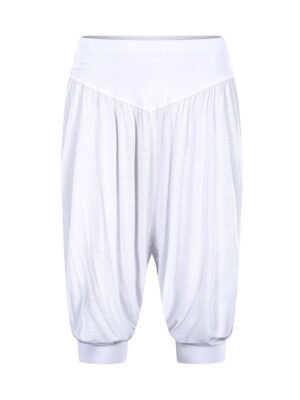 Fashion Loose High Waist Quick Dry Harem Capri Pants - Image 44