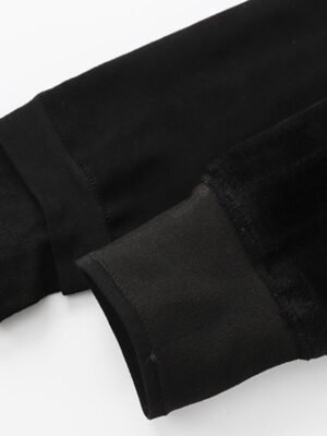 Fashion Plus Size Plain High Waist Full Length Leggings - Image 13