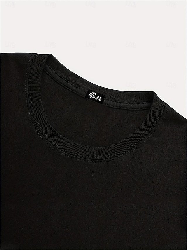 Fashion Regular Cat Print Round Neck Short Sleeve T-Shirt - Image 6