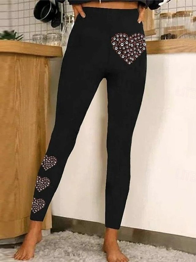 Fashion Regular Fit Carnival Graphic High Waist Full Length Leggings - Image 1