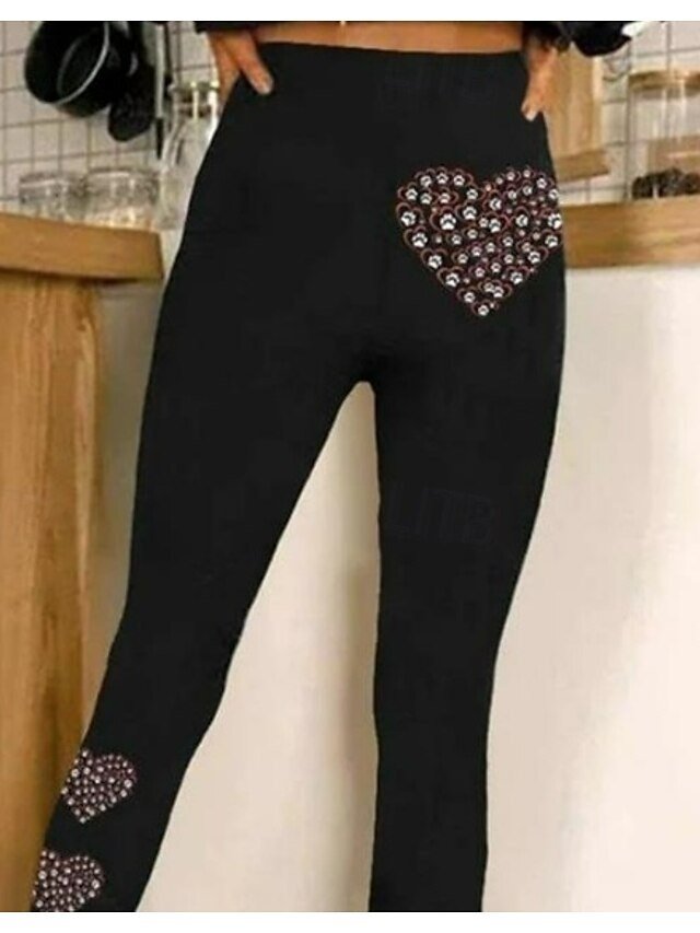 Fashion Regular Fit Carnival Graphic High Waist Full Length Leggings - Image 2