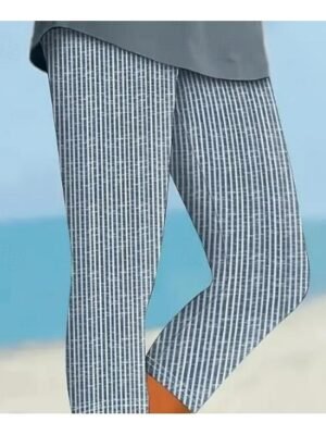 Fashion Regular Fit Floral High Waist Full Length Leggings - Image 2
