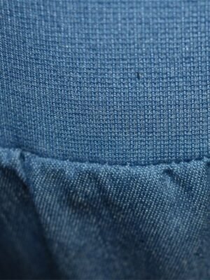 Fashion Regular Fit Plain Elastic Waist Full Length High Waist Jeans - Image 7
