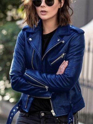 Fashion Regular Fit Plain Turndown Long Sleeve Jacket - Image 3