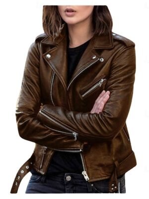 Fashion Regular Fit Plain Turndown Long Sleeve Jacket - Image 8