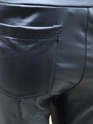 Fashion Skinny Plain High Waist Full Length Leggings - Image 5