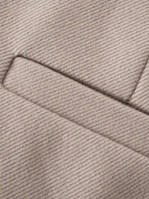 Fashion Straight Flannel Full Length Trousers - Image 3