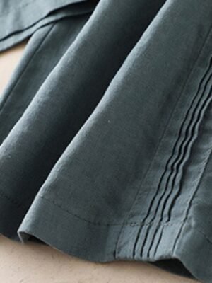 Fashion Streetwear Baggy Plain High Waist Full Length Trousers - Image 7