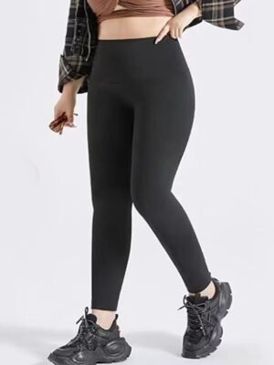Fashion Streetwear High Waist Patchwork Full Length Leggings - Image 1