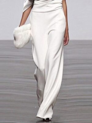Formal Regular Fit Solid Color Half Sleeve Raglan Jumpsuit - Image 5
