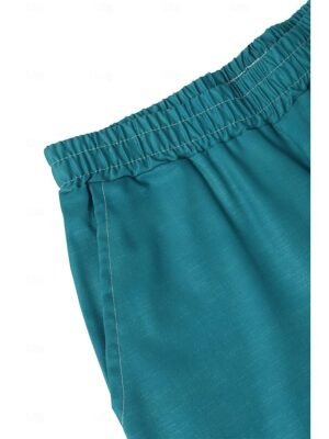 Holiday Regular Fit Graphic Print Round Neck Long Sleeve Shirt & Trousers Set - Image 6