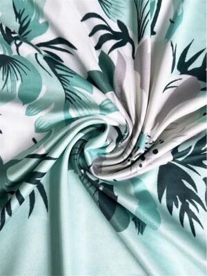 Modern Regular Fit Floral V Neck Half Sleeve Midi Dress - Image 12