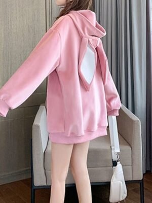 Modern Regular Fit Letter Hooded Long Sleeve Jacket - Image 2