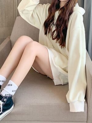 Modern Regular Fit Letter Hooded Long Sleeve Jacket - Image 6