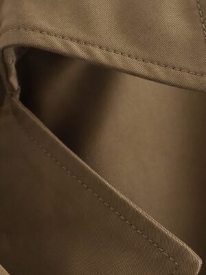 Modern Regular Plain Turndown Long Sleeve Jacket - Image 8