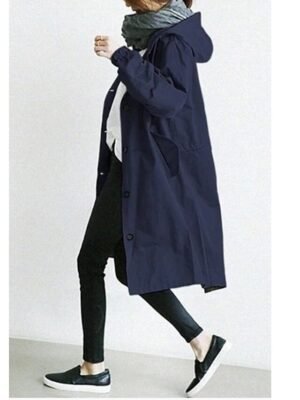 Outdoor Hiking Windbreaker High Neck Long Sleeve Jacket - Image 10