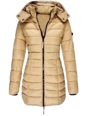 Outdoor Insulated Mid Length Puffer Jacket - Image 10
