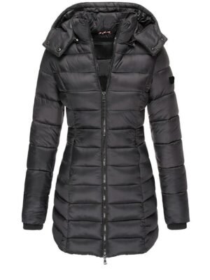 Outdoor Insulated Mid Length Puffer Jacket - Image 7