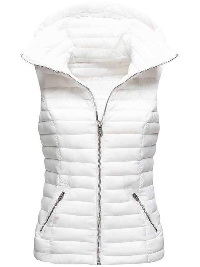 Outdoor Quilted Sleeveless Windproof Thermal Vest - Image 2