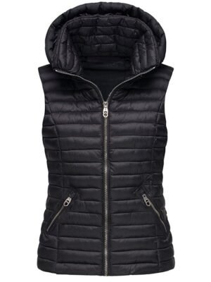 Outdoor Quilted Sleeveless Windproof Thermal Vest - Image 5