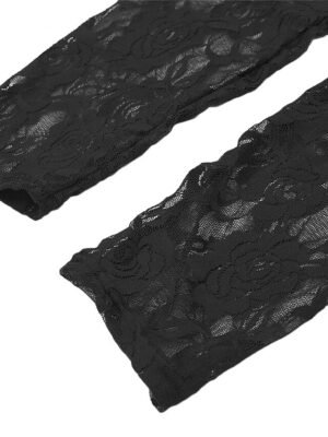 Plain Slim Mid Waist Full Length Leggings - Image 7