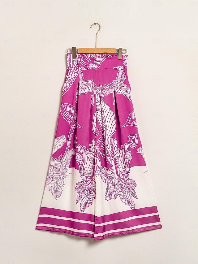 Satin Full Length Trousers - Image 1