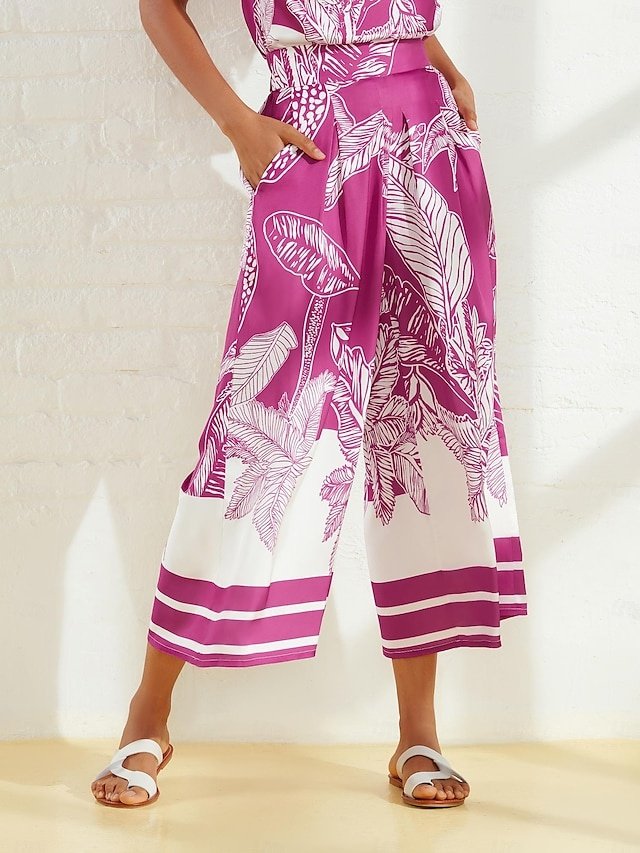 Satin Full Length Trousers - Image 2