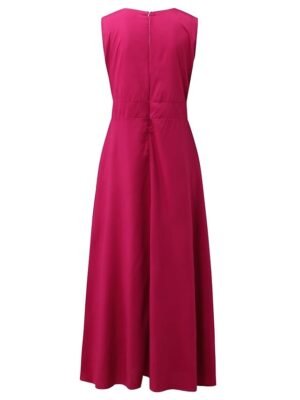 Sexy Casual Loose Floral Deep V Neck Sleeveless Maxi Dress - Image 22