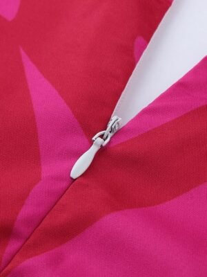 Sexy Casual Loose Floral Deep V Neck Sleeveless Maxi Dress - Image 4