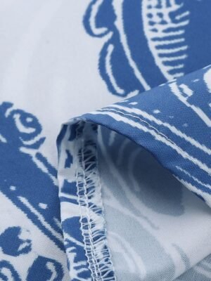 Sexy Casual Loose Floral Deep V Neck Sleeveless Maxi Dress - Image 9