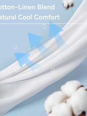 Simple Casual Baggy Plain Mid Waist Ankle-Length Pants - Image 4