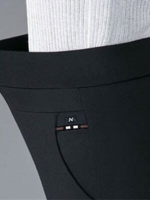 Streetwear Casual High Waist Striped Ankle-Length Leggings - Image 7