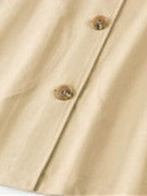 Streetwear Long Sleeve Lapel Trench Coat - Image 15