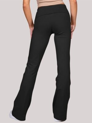 Streetwear Loose Solid Low Waist Full Length Chinos Trousers - Image 4