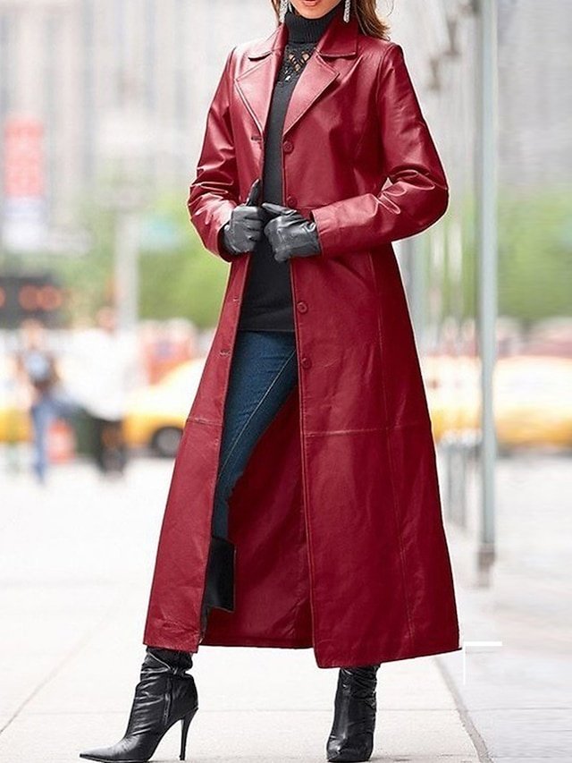 Streetwear Regular Fit Plain Long Sleeve Waterproof Coat - Image 2