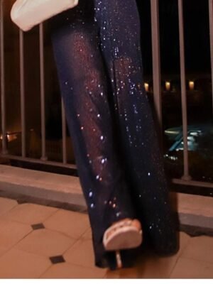 Streetwear Regular Fit Plain Natural Full Length Trousers - Image 7