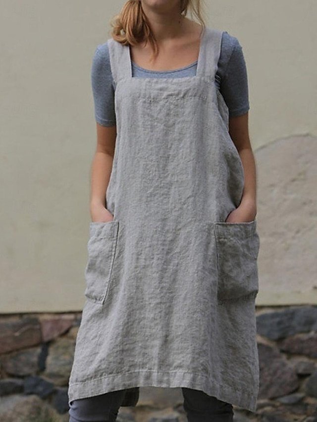 Streetwear Regular Fit Solid Sleeveless Square Neck Jumpsuit - Image 1