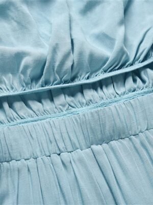 Streetwear Regular Solid Strapless Sleeveless Jumpsuit - Image 26