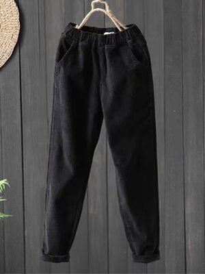 Streetwear Skinny Simple Full Length Slacks - Image 2