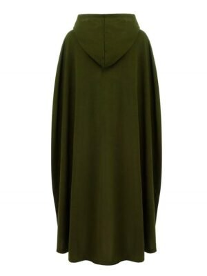 Stylish Oversize Classic 3/4 Length Sleeve Long Winter Cloak - Image 8