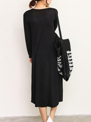 Stylish Oversized Solid Ribbed Open Front Long Sleeve Cardigan - Image 18