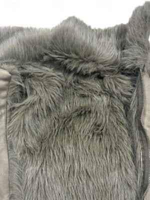 Stylish Regular Fit Plain Long Sleeve Short Coat - Image 3