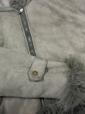 Stylish Regular Fit Plain Long Sleeve Short Coat - Image 9