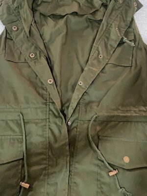 Stylish Regular Fit Plain V Neck Sleeveless Vest - Image 2