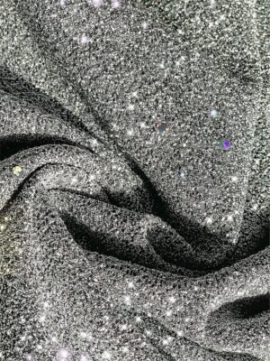 Stylish Regular Fit Sequin Long Sleeve Jacket - Image 3