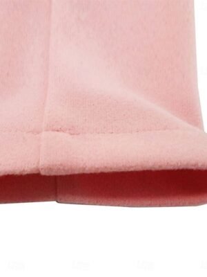 Stylish Regular Fit Solid Long Sleeve Winter Coat - Image 14