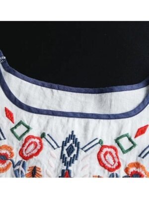 Tribal Basic Crew Neck Short Sleeve Shirt Blouse - Image 5