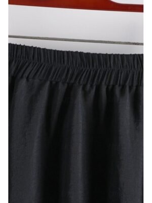 Vacation Swing Plain Ruched Mid Rise Maxi Skirt - Image 5