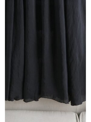 Vacation Swing Plain Ruched Mid Rise Maxi Skirt - Image 6