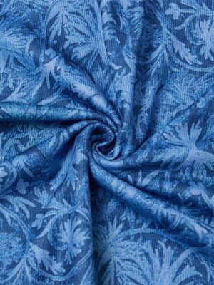 Vintage Ethnic Floral V Neck Long Sleeve Maxi Dress - Image 9